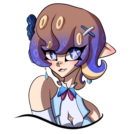 Octoling Elle design by Unveiled!